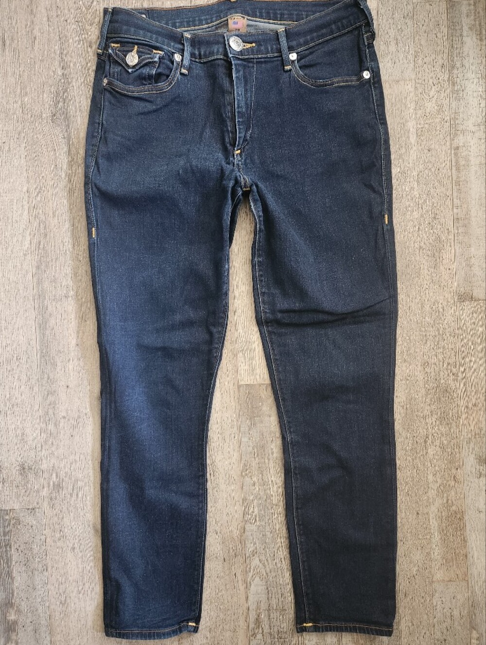 Womens True Religion Halle Skinny Jeans 28